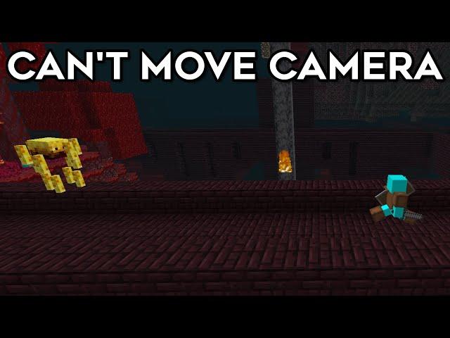 Is It Possible To Beat Minecraft Without Moving The Camera?