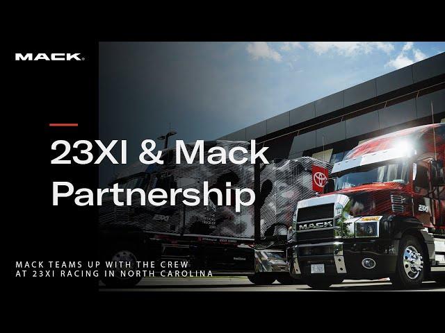 23XI & Mack Trucks Team Up