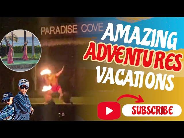 Paradise Cove Luau  HAWAII OAHU DAY 1 second adventure