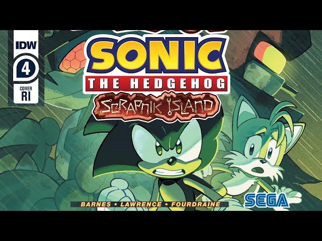 IDW Sonic Scrapnik Island Issue #4