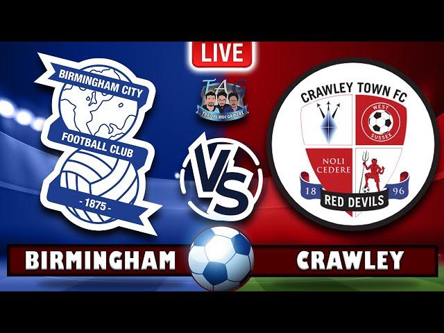 LIVE : Crawley vs Birmingham | ENLISH PREMIERE LEAGUE 2024/25| #englishpremierleague