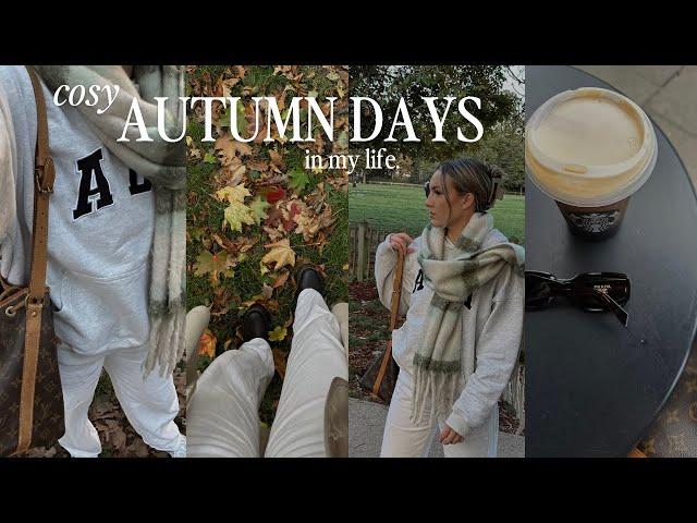 cosy autumn days in my life | slow morning, fall clothing haul & crisp walks