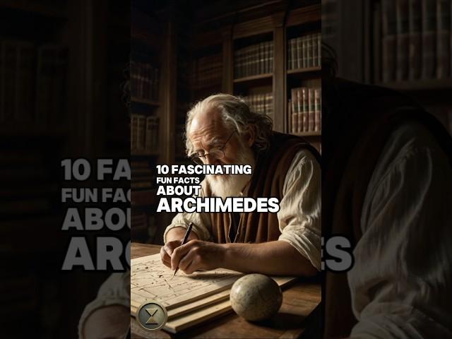 10 fascinating fun facts about Archimedes. #ancientgreek #physics #archimedes #history #inventions