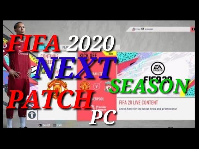 HOW TO DOWNLOAD AND INSTALL FIFA 14 NEXT SEASON PATCH 20/21