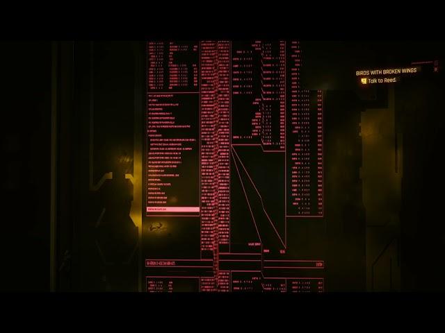 Cyberpunk 2077 - Broken screen