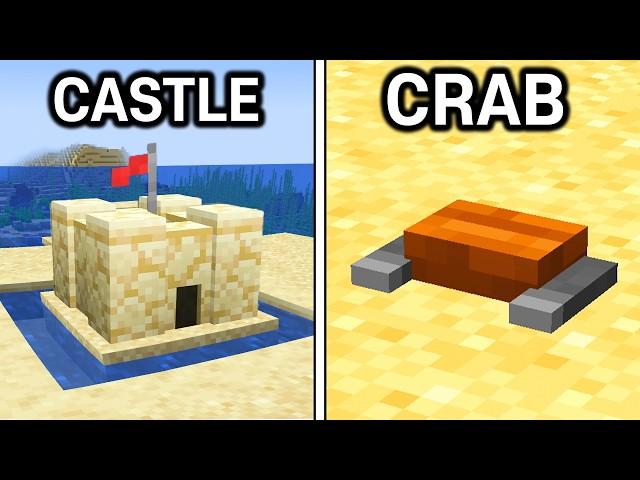 54 Summer Minecraft Build Hacks!