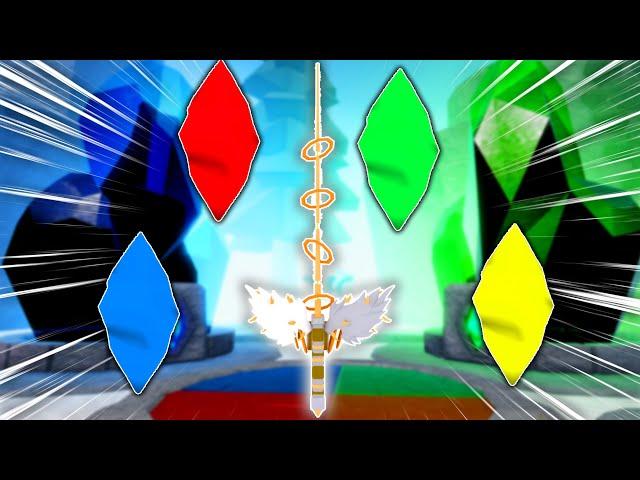 How To Get HEAVEN'S ROD (ALL CRYSTALS)  In Roblox Fisch...