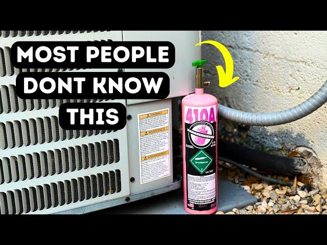 How To Add Refrigerant To Your Air Conditioner R410A & R22