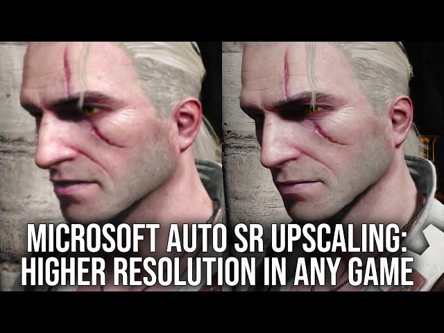 Microsoft Auto SR Tested: AI Upscaling For Every Game... But How Good Is It?