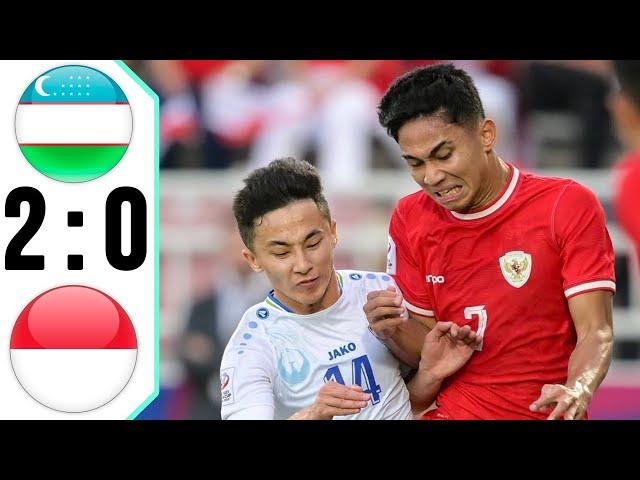 Indonesia U23 vs Uzbekistan U23 AFC Asian Cup 2024