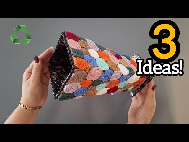 3 ideas with garbage that surprised everyone, I sell them at a great price/home decoration ideas️