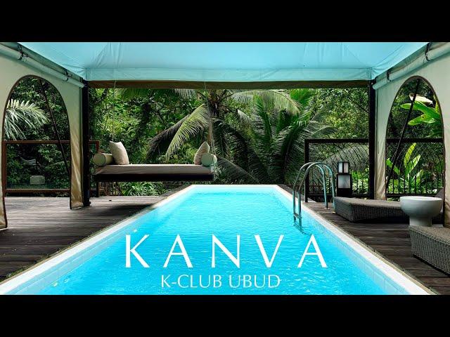 Ubud Bali | Secret Luxury Jungle View Villa with infinity pool  | KANVA K-CLUB | 4K UHD