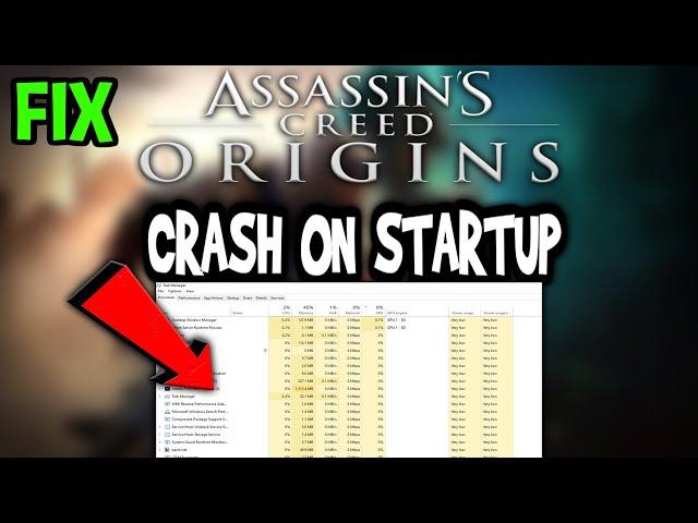 Assassin’s Creed Origins – How to Fix Crash on Startup – Complete Tutorial