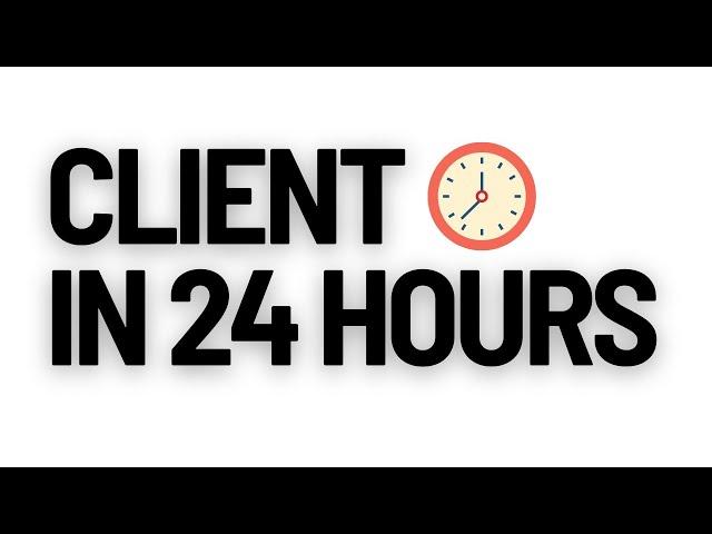How To Get A Clients For Your Recruitment Agency in 24 hours