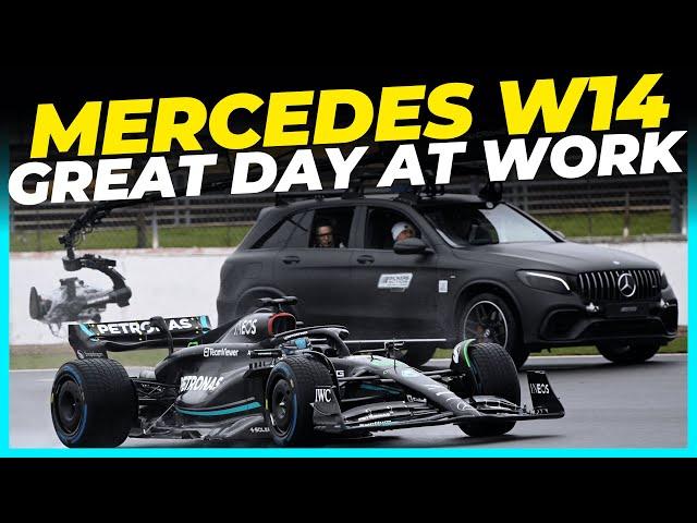 Mercedes satisfied after shakedown of W14 l 44F1