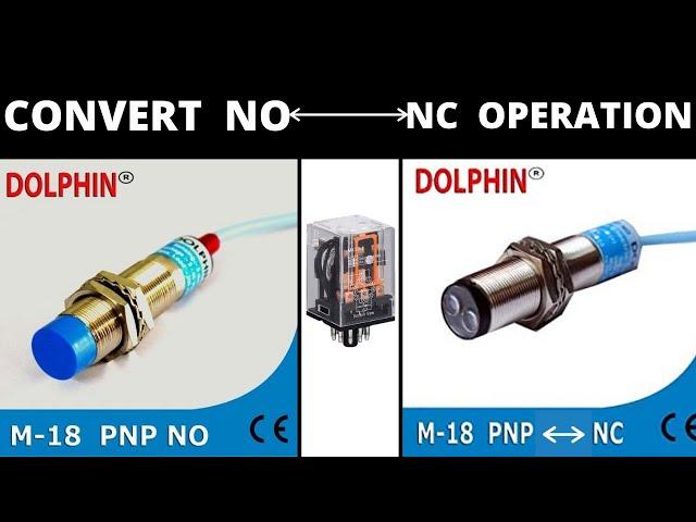 NO Sensor to NC Sensor Circuit Wiring/Connection II Proximity Sensor Wiring (MY2N-GS)