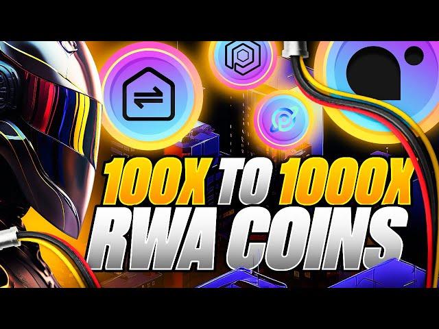 4 RWA Crypto Coins Set to Skyrocket 100X to 1000X! (AFTER Halving)