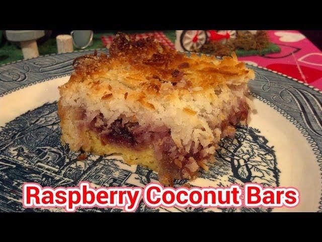 Raspberry Coconut Bars : Trailer Park Cooking Show