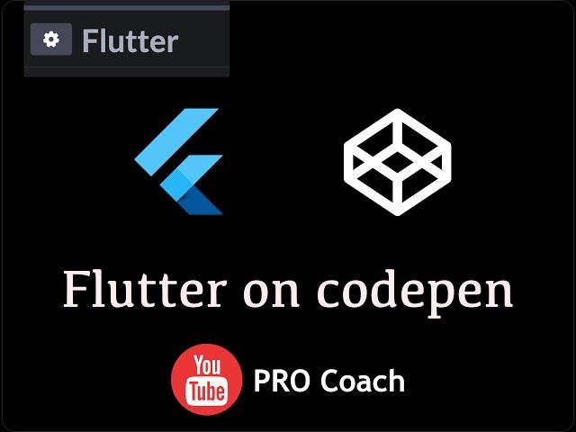 CodePen support for flutter | Hindi | Example