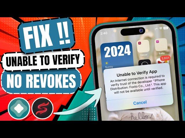 Fix Revoke Apps: Anti-Revoke for iPhone & iPad | No Revokes!