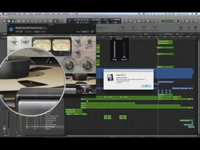 Logic Pro X - System Overload, Processing Threads, Freeze Mode