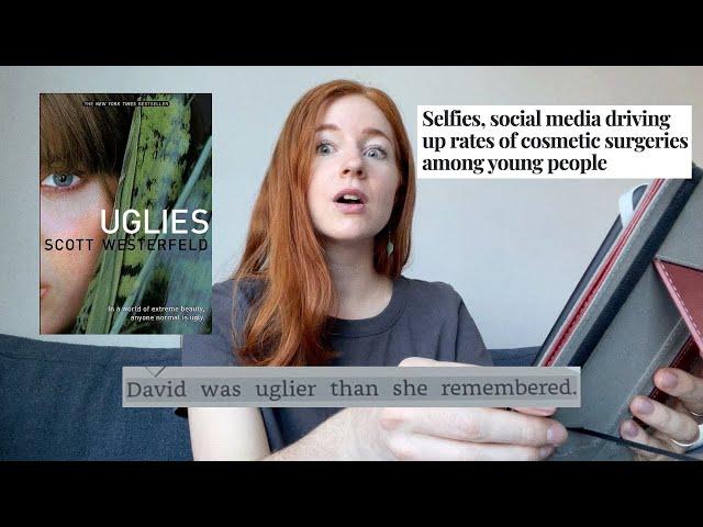 reading a 2000s ya dystopian series about beauty, tiktok face, and lookism | the uglies