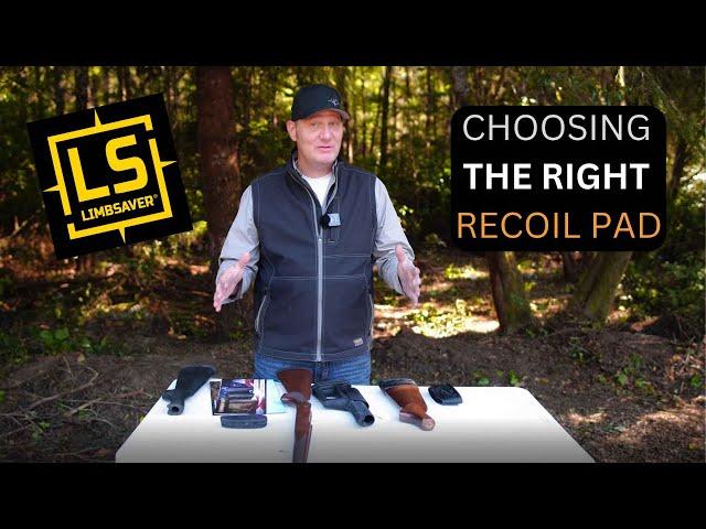 Choosing the right recoil pad for your firearm