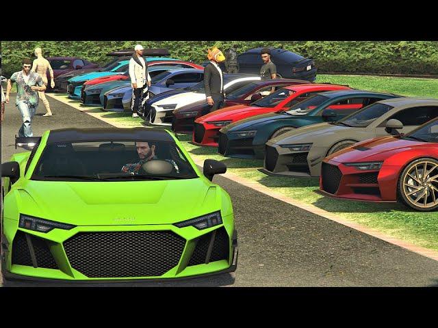 There Were WAAAY! TOO MANY 10F's At This Car Meet... GTA Online