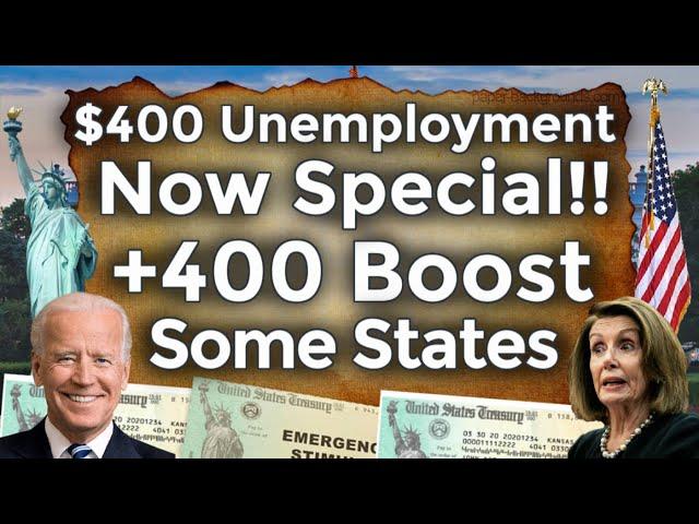 APPROVED SPECIAL!!! $400 UNEMPLOYMENT BENEFITS EXTENSION UPDATE MEUC Mixed Earners BOOST PEUC FPUC