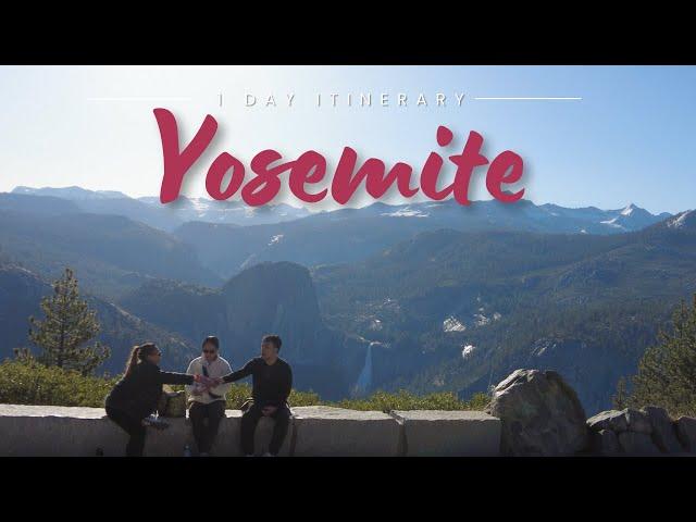 A Day Trip To Yosemite |  must watch if you didn't secure a permit, cheap hotel for stay | May 2024