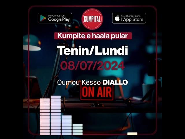  L'actualité  du Lundi 08 juillet 2024 avec Oumou Kesso 𝗗𝗜𝗔𝗟𝗟𝗢