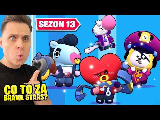 CO ONI ZROBILI?! TESTUJE wszystkie NOWE SKINY w sezonie 13! BRAWL STARS!