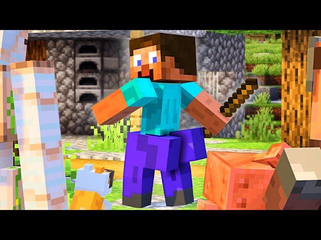 Ballin Animan Studios, but it's Minecraft (Meme)