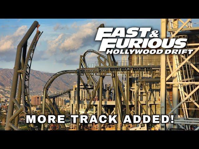 More Track Added for Fast & Furious: Hollywood Drift!! | USH Vlog #40 | 2/11/25 & 2/12/25