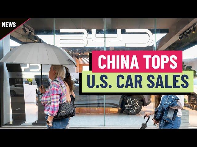 China sells more cars than the U.S. for the first time ever