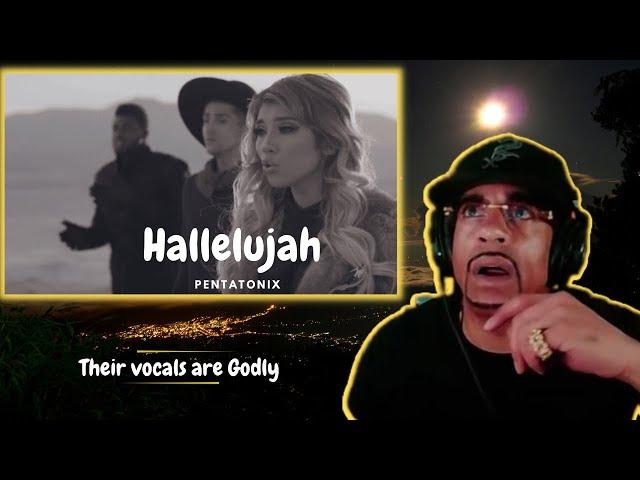 Hallelujah Makes a Producer Rapper Cry | His First Ever Pentatonix |REACTION