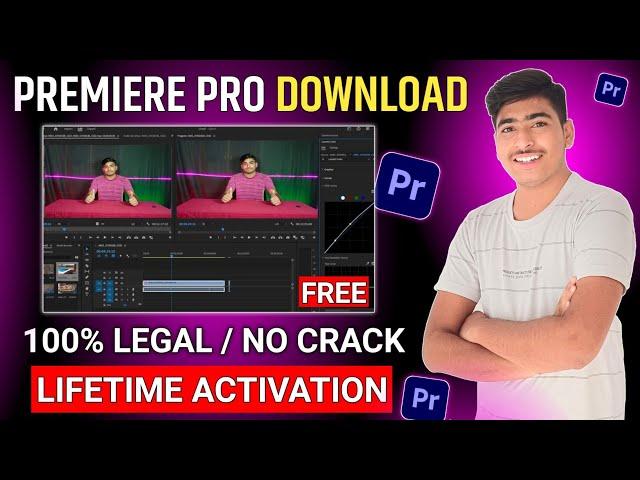 How to Download & Install Adobe Premiere Pro in 2024 (No Crack / 100% Legal) | (Easy Method)