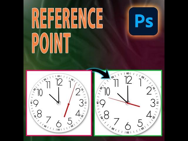 Reference Point - Photoshop Tutorial  #short || Design Tricks & Solutions