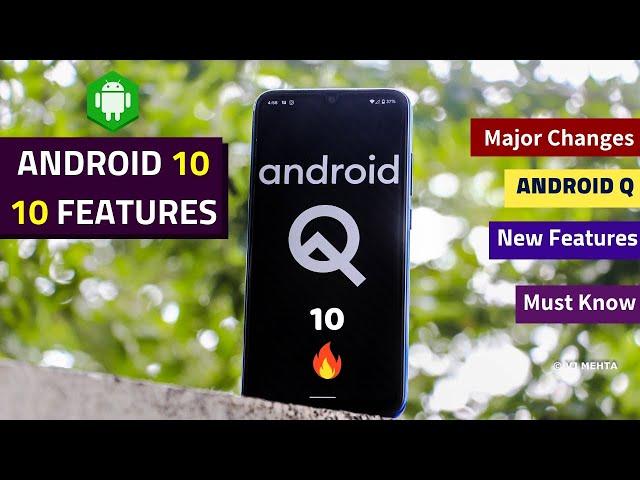 10 Zabardast Features of Android 10  You Must Know | Android 10 Full Review Hindi