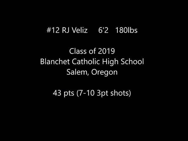 2019 G RJ Veliz goes off for 43pts! - BBallDream.com