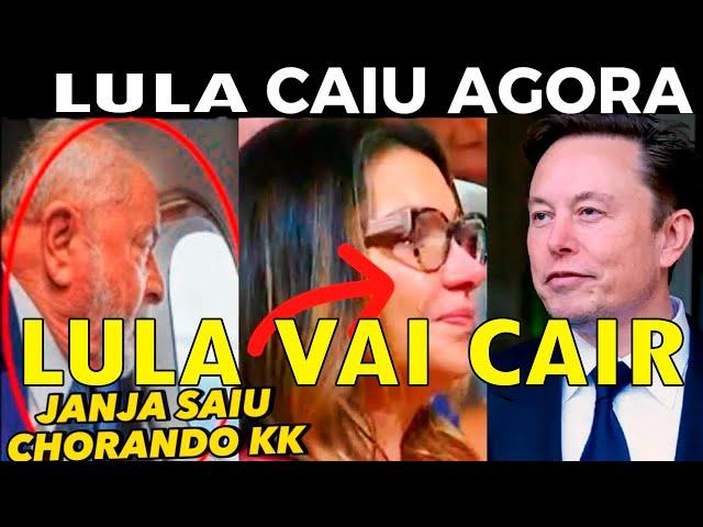 ELON MUSK DERRUBOU LULA COM AS PROVAS DE HOJE E JANJA CHOR0U e FOI VAIADA!