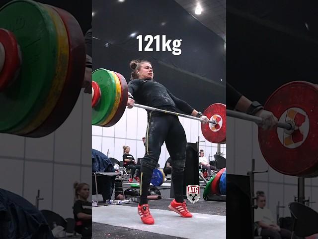 Loredana Toma  snatching 121kg / 266lb! #snatch #slowmotion #weightlifting