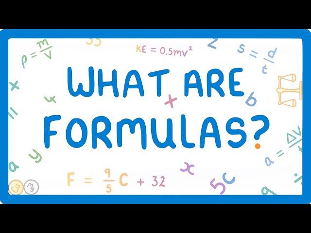 GCSE Maths - What Are Formulas, And How Do I Use Them?  #47