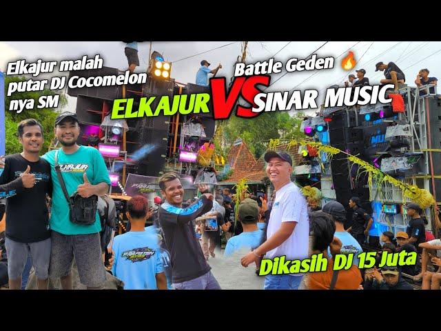 Battle Geden yg ditunggu" SINAR MUSIC vs ELKAJUR Battle one by one,,ditutup dg DJ 15 Juta