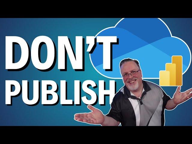 No more publishing Power BI