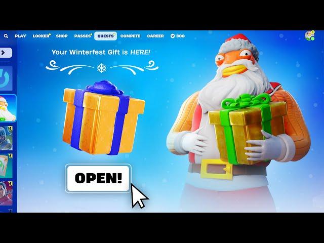 FREE SKIN PRESENT *NOW* in Fortnite!