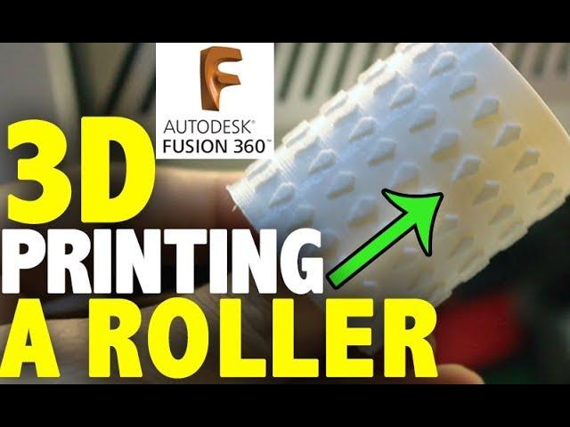 How to project pattern on cylinder | Fusion 360 Tutorial
