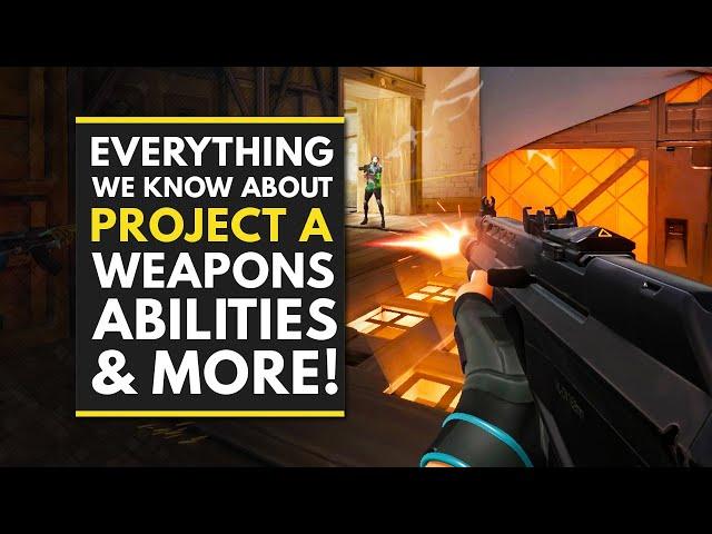 PROJECT A | Everything We Know About Riot's New Competitive Shooter - Abilities, Weapons & More!