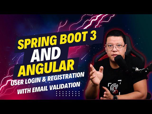 JWT | Spring boot & Angular | User Login & Registration with Email validation | Full tutorial