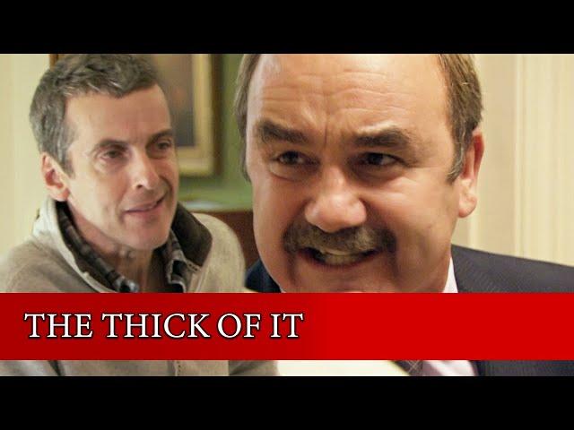 Malcolm Tucker Gets Rid of Steve | The Thick of It | BBC Comedy Greats